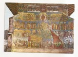 RF109 - Carte Postala - Biserica Voronet. Judecata de apoi, Fatada de vest, circulata