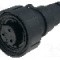 Conector circular, mama, 3 pini, BULGIN - PX0731/S