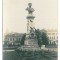 3945 - BRAILA, Traian statue - old postcard, real PHOTO - unused
