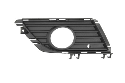 Grila bara fata Opel Corsa/Combo, 10.2003-10.2010, Dreapta, 1400728, 555727-4 cu locas pentru proiectoare foto