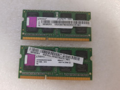 Memorie laptop Kingston 2GB DDR3 1333Mhz - poze reale foto