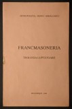 1941 FRANCMASONERIA / TEOLOGIA LUPTATOARE &ndash; Mitropolitul Irineu Mihalcescu Brosata 20x13cm 15 pag Stare foarte buna Masonerie Masoneria