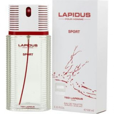 Ted Lapidus Lapidus pour Homme Sport Eau de Toilette pentru barba?i 100 ml foto