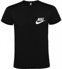 Tricou Negru NIKE MINI LOGO COD T04234 foto