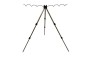 Stativ Pescuit Telescopic Feeder Aluminiu 6 Posturi 105cm + Husa Transport - Suport Lansete Tip Trepied / Tripod