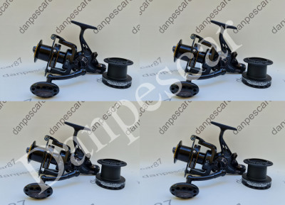 SET 4 Mulinete Crap AVIATOR 8000 cu tambur long-cast Capacitate: 0,40mm/440m foto