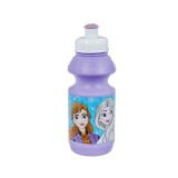 Bidon apa pentru copii, Frozen, Mov, gradinita, Fete, 350 ml, ATU-087627, Oem