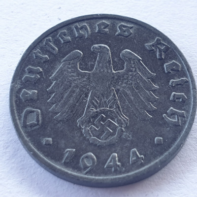 Germania 1 reichspfennig 1944 B ( Viena) foto