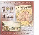 2020 LP 2305a &quot;Tratatele de Pace de la Paris, 1919&ndash;1920&quot; , colita 849,MNH