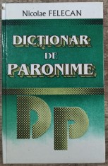 Dictionar de paronime - Nicolae Felecan foto