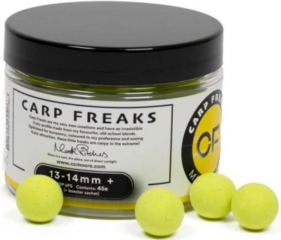 Pop Up CC Moore Carp Freaks, Yellow, 13-14mm, 45buc/pac foto