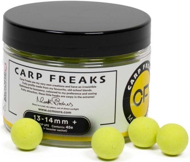 Pop Up CC Moore Carp Freaks, Yellow, 13-14mm, 45buc/pac
