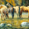 Puzzle Schmidt 1000 Brent Flory: Horse Lovers---