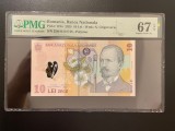 Romania 10 lei 2025 pick 119n grad 67 pmg