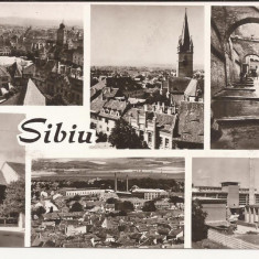 Carte Postala veche - Sibiu , circulata 1973