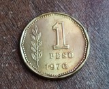 C50 - Moneda foarte veche - Argentina - 1 peso - 1976, America Centrala si de Sud