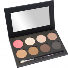 Perfect Paleta Make-up Multifunctionala, 6 Nuante de Farduri de Ochi + Blush si Bronzer foto