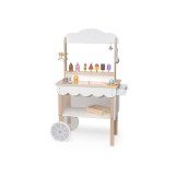 Toneta Inghetata Lemn Viga, Jucarie Bucatarie Copii, Accesorii Inghetata, Joc Rol, +3 Ani