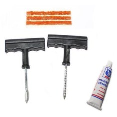 Kit reparatie pana, cu maner plastic