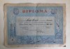 Diploma Universitatea Muncitoreasca &ndash; anul scolar 1960&ndash;1961