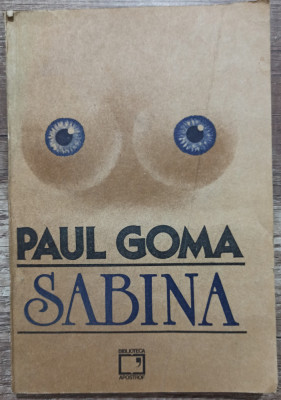 Sabina - Paul Goma foto