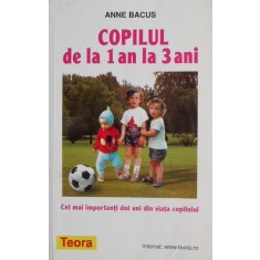 Copilul de la 1 la 3 ani - Anne Bacus