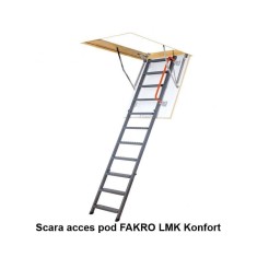 Scara pod metalica FAKRO LMK Komfort