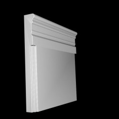 Baza pilastru din poliuretan PL271 - 24.5x3.5x25.4 cm