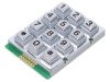 Tastatură Metalică 12 Butoane Impermeabilă