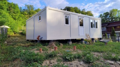 Casa modulara si teren intravilan in Alunis Prahova (zona Slanic) foto