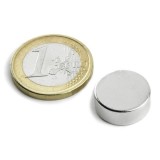 Cumpara ieftin Magnet neodim disc &Oslash;15&amp;#215;5 mm, putere 4,5 kg, N42