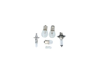 Trusa becuri auto si sigurante Carpoint cu bec halogen H1 si H7 12V 55W , 7 becuri + 2 sigurante foto