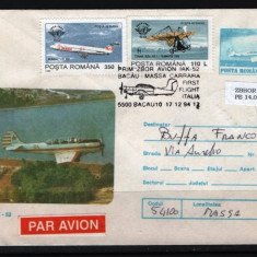 ROMANIA 1994 - AVIATIE. PRIM ZBOR AVION IAK-52. PLIC OCAZIONAL, FDCRO5