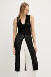 Armani Exchange vestă culoarea negru, light, XW000594 AF12785