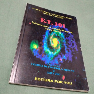 E.T.101-INDREPTAR PENTRU O SITUATIE DE URGENTA ,EDITIA PAMANT foto