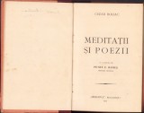 HST C1716 Meditații și poezii 1915 Cezar Boliac