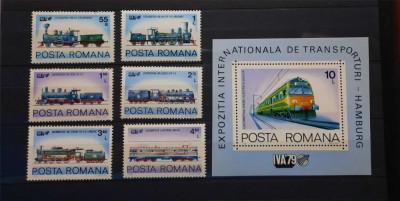 1979 Expozitia Internatională a Transporturilor MNH foto