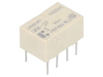 Releu Electromagnetic DPDT 5V 1A foto