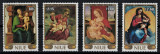 NIUE 1986 - Picturi, Maestri italieni/ serie completa MNH (cota Michel 15&euro;)