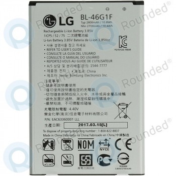 Baterie LG K10 2017 (M250N) BL-46G1F 2800mA EAC63360001 foto