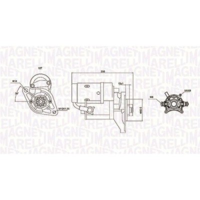Electromotor Toyota Hiace 4 Box ( H1 , Hiace 4 Box ( H1), Hiace 4 Bus ( H1 , Hiace 4 Bus ( H1), Hilux 5 Pick-Up ( N , Hilux 6 Pick-Up ( N1), Land Cru foto