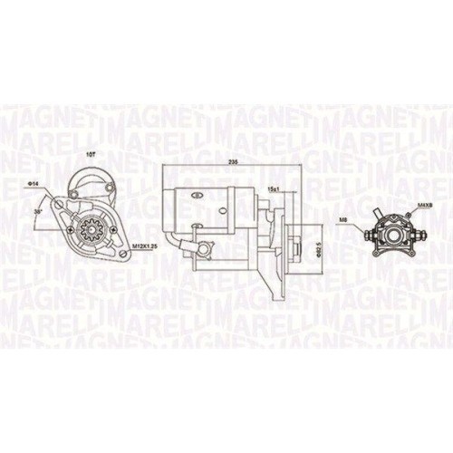 Electromotor Toyota Hiace 4 Box ( H1 , Hiace 4 Box ( H1), Hiace 4 Bus ( H1 , Hiace 4 Bus ( H1), Hilux 5 Pick-Up ( N , Hilux 6 Pick-Up ( N1), Land Cru