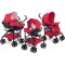 Carucior 3 in 1 Trio Sprint Red Passion