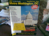 METRO WASHINGTON DC - GHIDUL STRAZILOR, TEXT IN LIMBA ENGLEZA