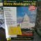 METRO WASHINGTON DC - GHIDUL STRAZILOR, TEXT IN LIMBA ENGLEZA