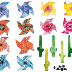Set Origami incepatori - Moristi de vant, Ludattica, 5 ani+