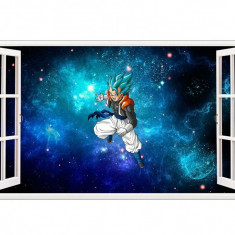 Sticker decorativ, fereastra 3D, Dragon Ball, 85 cm, 1022STK