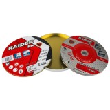 Set 5 discuri pentru taiere metal si inox 230x2 mm Raider Pro