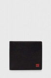 HUGO portofel de piele bărbați, culoarea negru 50516966