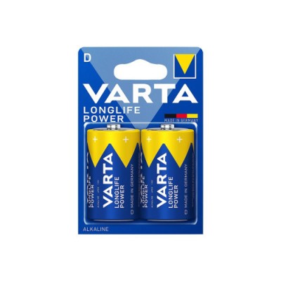 Set 2 baterii Varta LongLife Power LR20 1,5V Alcalina Cod: 4920 Automotive TrustedCars foto